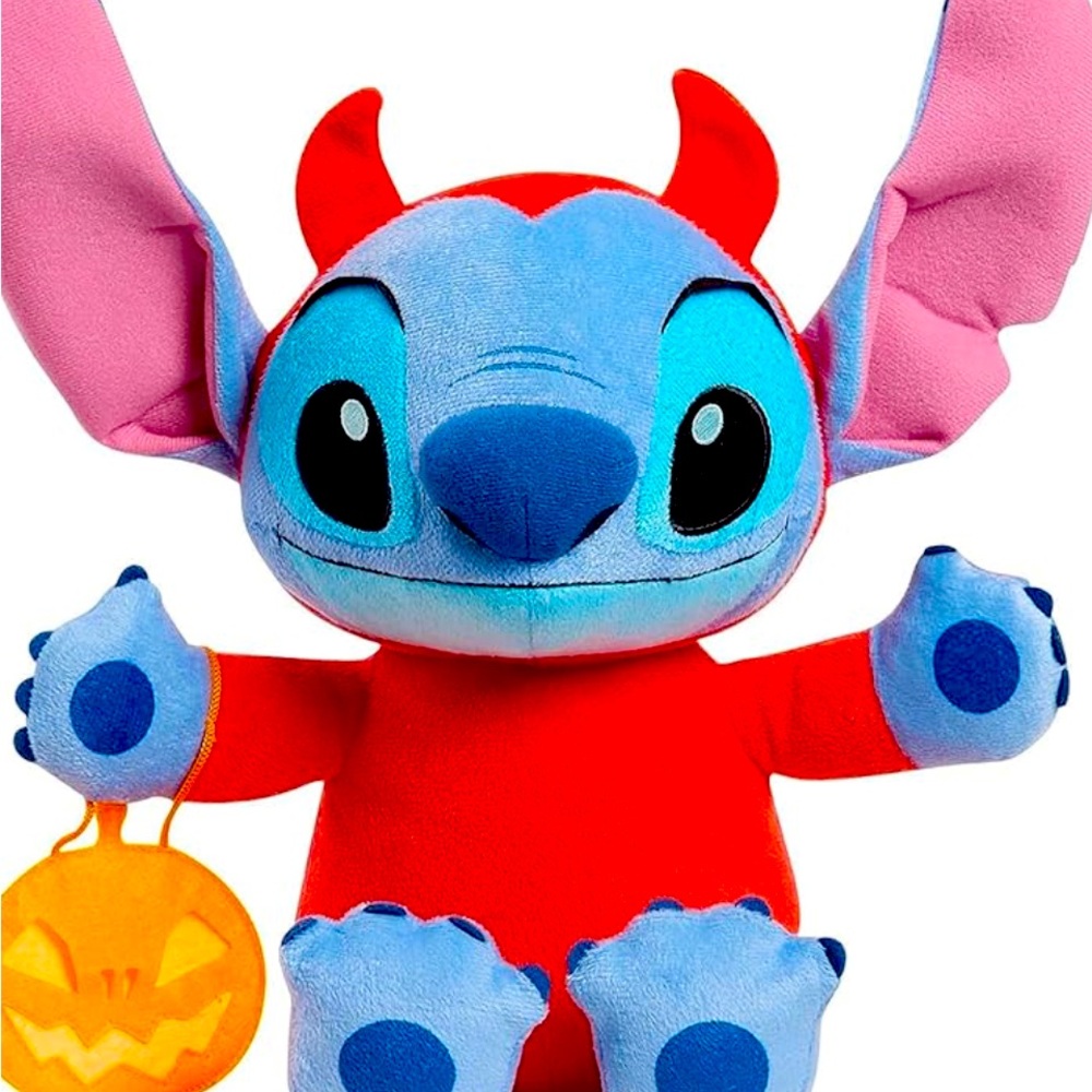 Stitch as a Halloween “Devil”